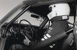 Here's me at Famoso. Note the Auto Meter dual-range tach; it has a small scale from 0-5,000 rpm and more resolution from 5,000-10,000. I've buzzed the Hemi to 8,000 may times.  &raquo; Click to zoom ->