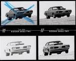 This proof-sheet excerpt was from when I shot the car for a story in Car Craft once I became the editor of that magazine.  &raquo; Click to zoom ->