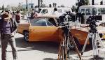 In the summer of 1983, my Super Bee and several clones were used in a TV after-school special called All the Kids Do It. It starred Scott Baio, featured Danny DeVito, and was the first directorial effort of Henry Winkler. Here's a shot from the set.  &raquo; Click to zoom ->