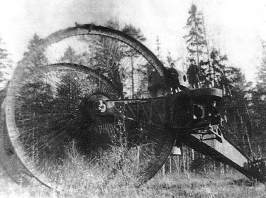 Weird Russian World War 1 tank