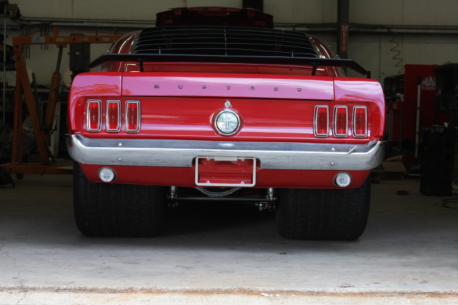 Mustang back