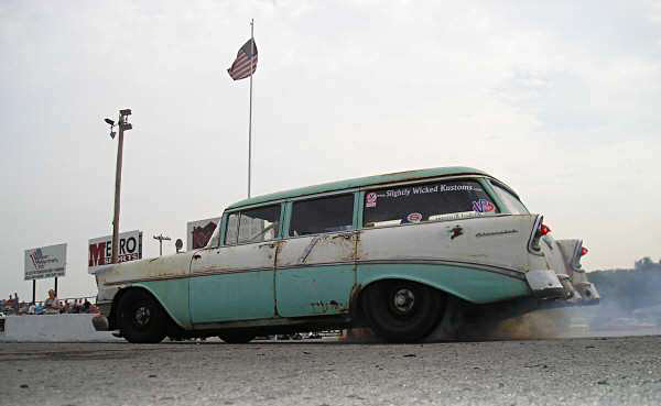 Chad Reynolds' '56 Chevy wagon