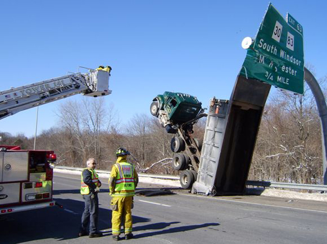 Dump truck fail