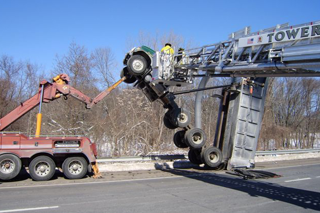 Dump truck fail