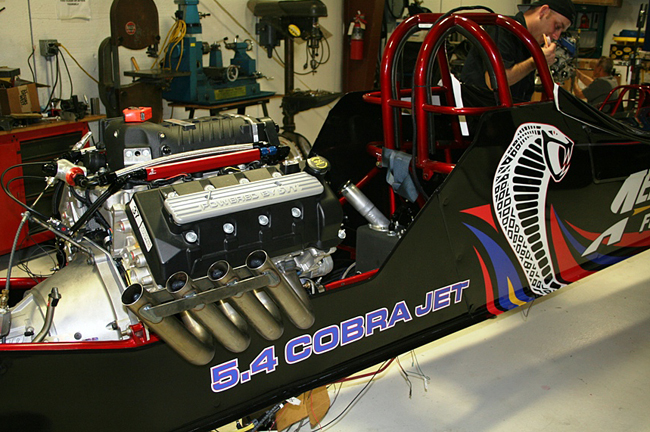 Aeromotive Cobra Jet dragster