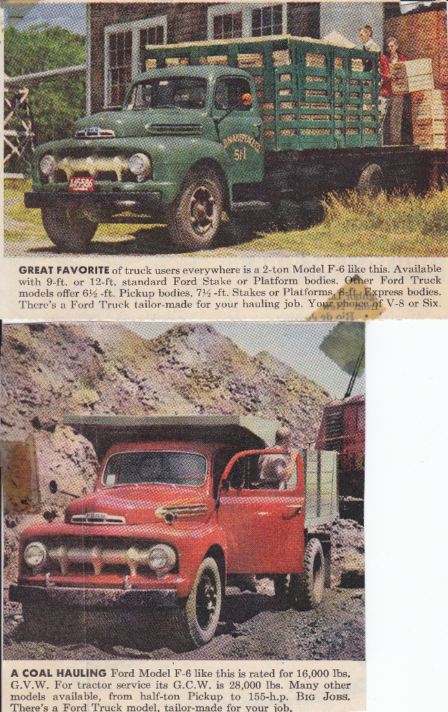 Vintage Ford truck pics