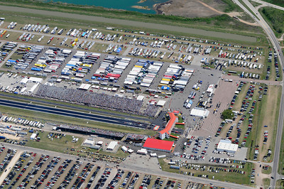 Aerial view NHRA Houston