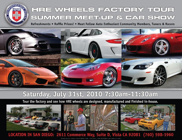 HRE Wheels Summer Show