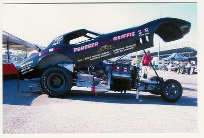 Plueger 1969 Corvette Funny Car