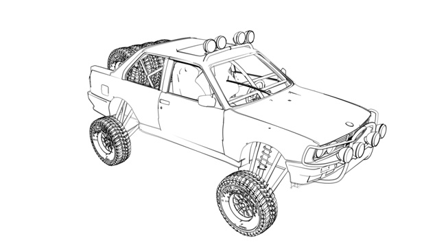 Bill Caswell Baja BMW SEMA Project