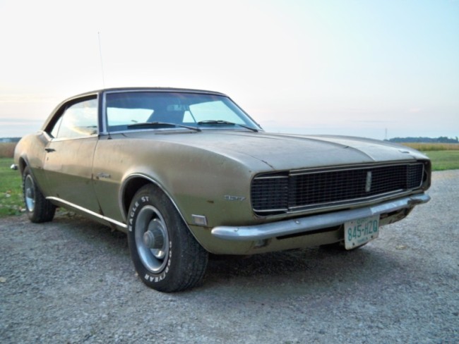 1968 Camaro RS Barn Find