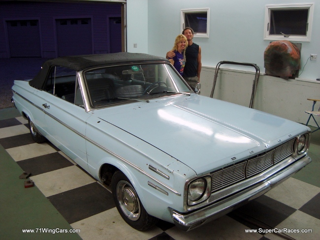 Gary and Pam with the Dart