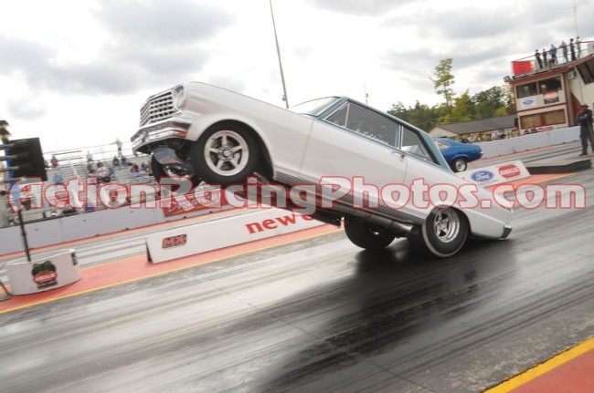 Jason Calderon Chevy II Wheelstand