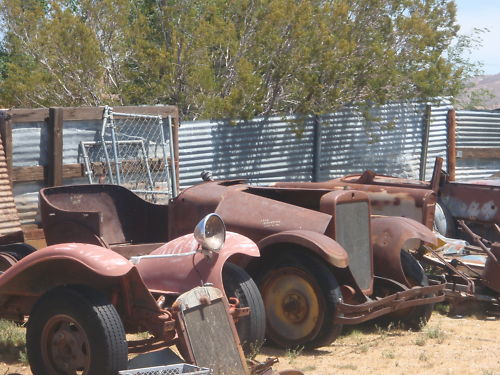 Vintage parts in Mojave, California