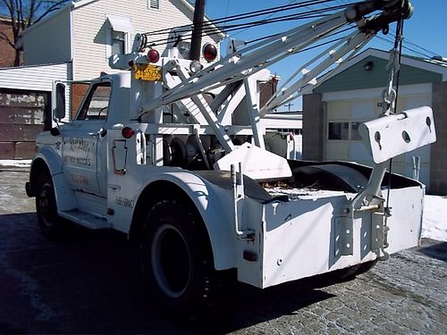 The business end of the truck