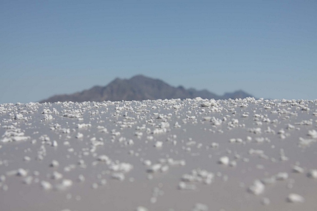 salt on the roof of the camaera