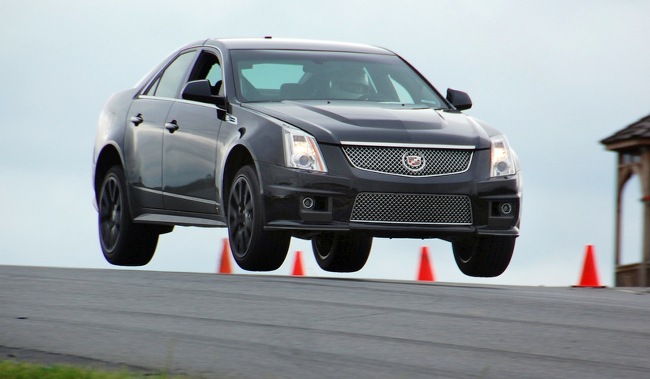 NOT Brett's flying CTS-V