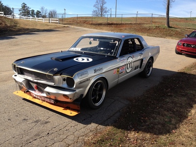 Bitchin' road racing Mustang