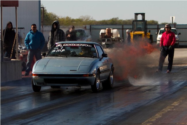 RX-7 nitrous explosion!