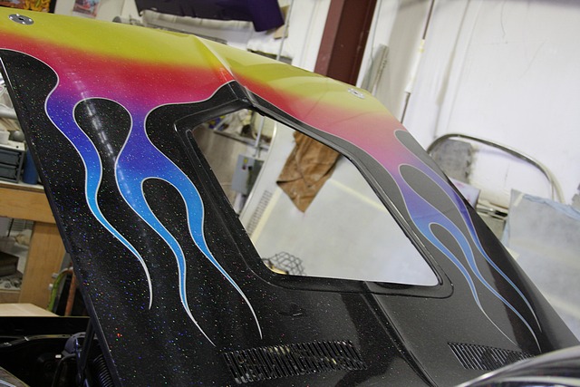 Blair Crazed Cuda street machine wild paint