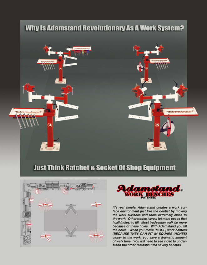 Adamstand work benches