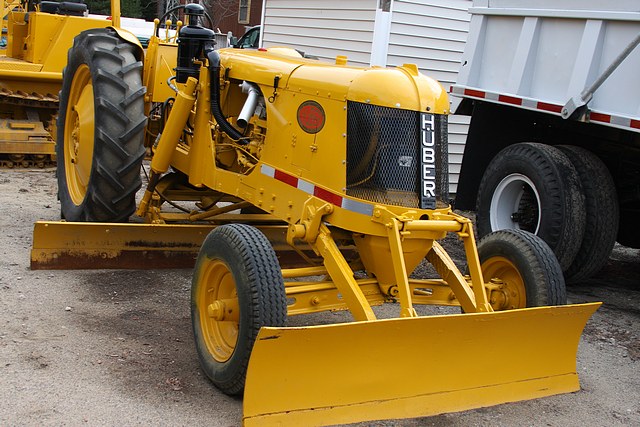 Antique bulldozer collection