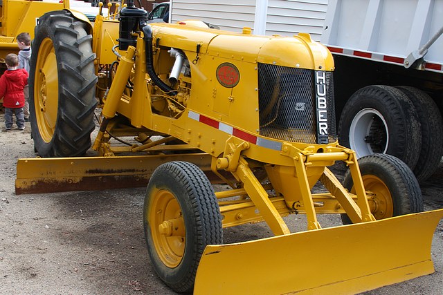 Antique bulldozer collection