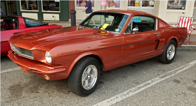 Neato copper Mustang Fastback