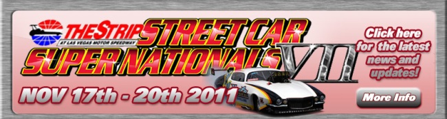 2011 Street Car Super Nationals banner