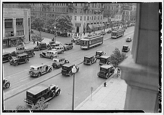 Washington street scene