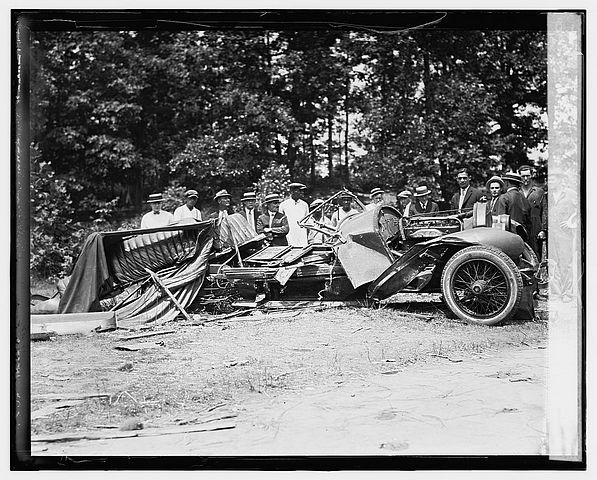 A destroyed Stutz