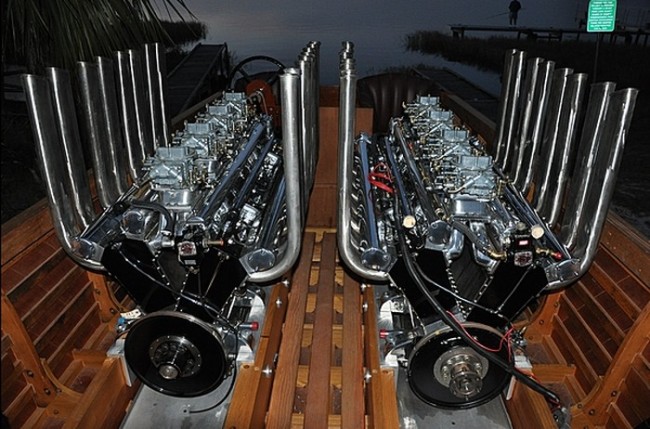 Awesome Miller V16 engines