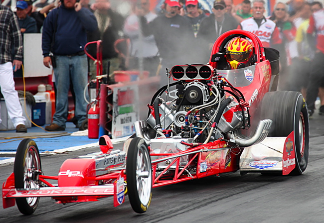 Top Fuel Dragster Burnout