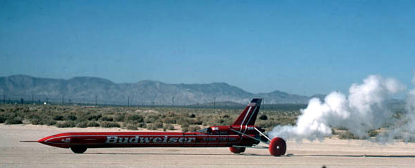 Budweiser Rocket Car