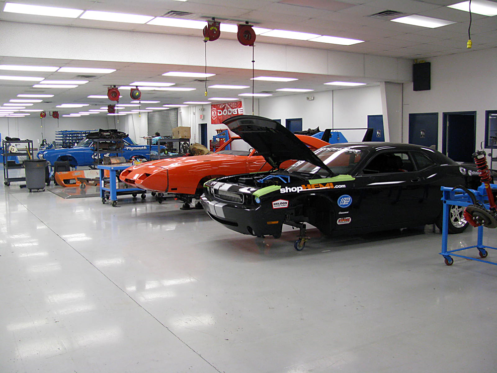 BangShift.com Shop Tour: Jet Hot High Performance Coatings Visits Petty ...