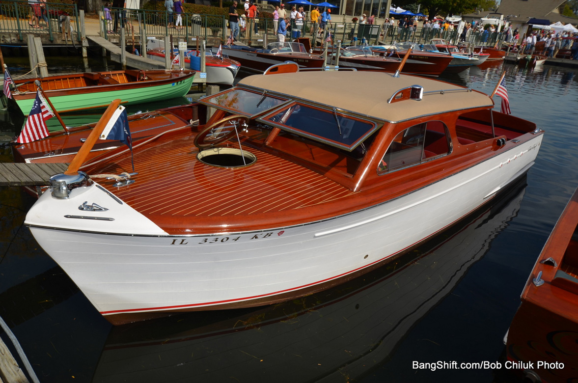 BangShift.com Geneva Lakes Antique And Classic Boat Show 2014