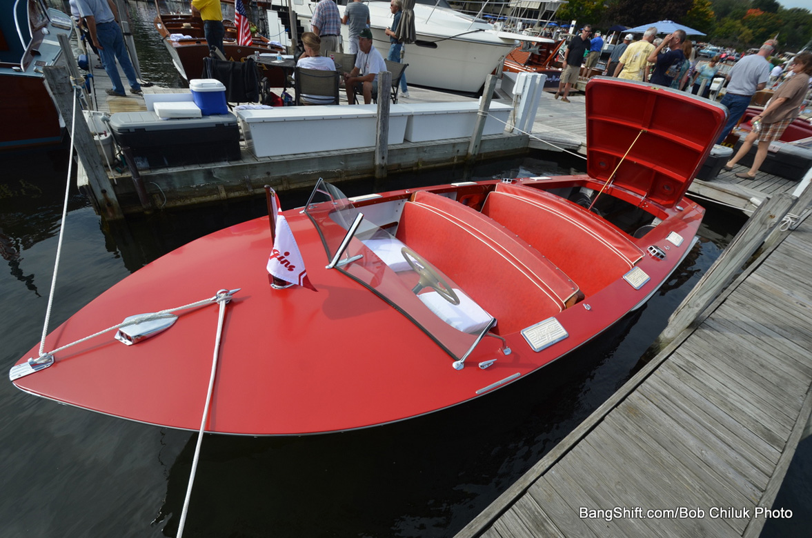 lake geneva, wi antique and classic boat show 2013. would