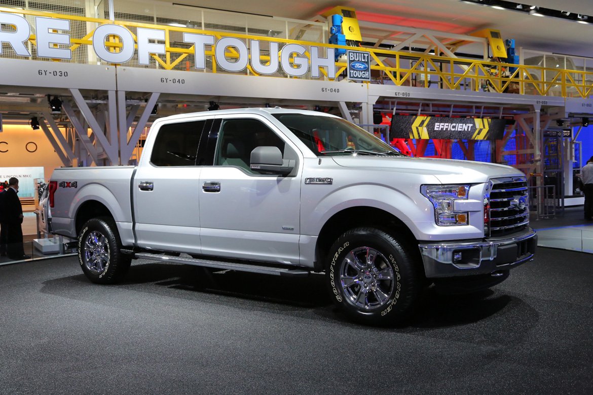 BangShift.com 2015 Mustang and 2015 Ford F150 at NAIAS - BangShift.com