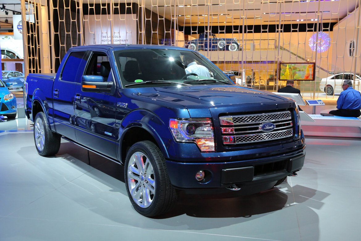 BangShift.com 2015 Mustang and 2015 Ford F150 at NAIAS - BangShift.com