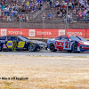 (1) #9 Chase Elliott and #21 Harrison Burton Mix it up out of turn 2 MIKE5034