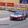 Kyle Larson leads them out of turn 4 MIKE3865