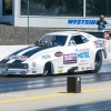 May 15, 2026 Eagle Idaho. Todd Plate does a burnout during the first qualifying session at the NHRA Heritage Series, and D6-1 event at Firebird Raceway.  Mandatory Credit: Brian Losness-Nitrophoto Motorsports