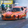 May 15, 2026 Eagle Idaho.  Michael Peck does a burnout during the first qualifying session at the NHRA Heritage Series, and D6-1 event at Firebird Raceway.  Mandatory Credit: Brian Losness-Nitrophoto Motorsports