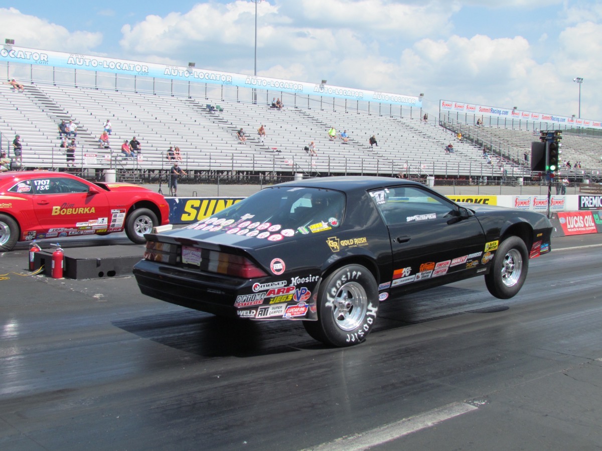 BangShift.com Awesome NHRA Super Stock Action From Maple Grove