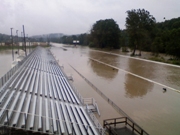 Friday Excuse to Go Home Early and Drink: Lebanon Valley Dragway is Literally Under Water