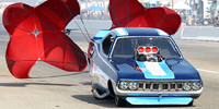 Photo Gallery: Drag Racing Action from Sunday at the 2009 California Hot Rod Reunion, With ‘Chutes!