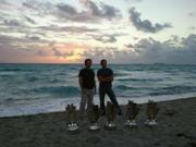 Caption this Photo: Knaus and Johnson together on the beach…at sunrise