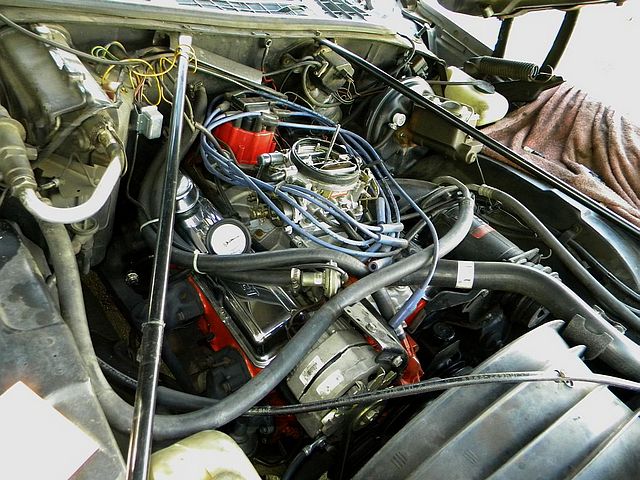 Wires on the intake manifold