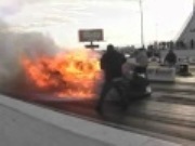 Horrendous Fire Video: A Nitrous Pro Mod Burns to the Ground in a Worst Case Scenario