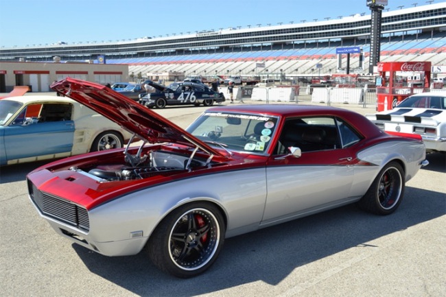 Terry Neuville's Ridetech Renegade award winning Camaro